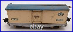 Vintage Prewar Lionel 814R O Prewar White with Blue Roof Refrigerator Car Vintage Prewar Lionel 814R O Prewar White with Blue Roof Refrigerator Car