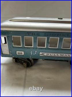 Vintage Prewar Lionel Lines 3pc Set 2-610, 1- 612 cars. Rare