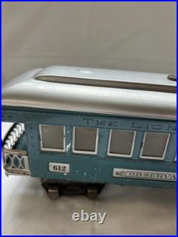 Vintage Prewar Lionel Lines 3pc Set 2-610, 1- 612 cars. Rare