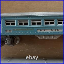 Vintage Prewar Lionel O/o27 Pullman Set Of 3 Passenger Cars #1630-2, #1631
