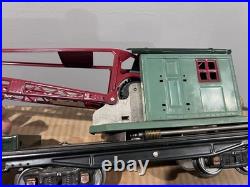 Vintage pre-war Lionel Lines standard Gauge No. 219 Derrick Crane with Box