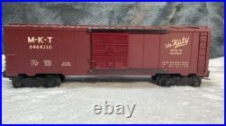 Vtg. LIONEL TRAINS POST WAR 6464-350 M-K-T THE KATY BOX CAR O GAUGE Vtg. LIONEL TRAINS POST WAR 6464-350 M-K-T THE KATY BOX CAR O GAUGE