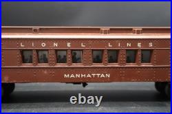 Vtg Lionel 2623 Manhattan Heavyweight Pullman Passenger Car Silhouette Prewar
