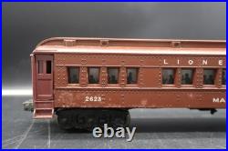 Vtg Lionel 2623 Manhattan Heavyweight Pullman Passenger Car Silhouette Prewar