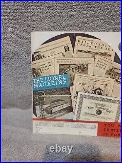 Vtg Original Lionel Pre-war 1934 Consumer Catalog. Very Good Condition