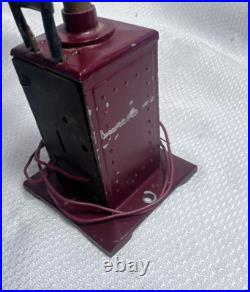 Vtg Pre War Lionel Standard Gauge No 91 Signals No 78 And Train Leaves Clock