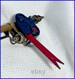 Vtg Pre War Lionel Standard Gauge No 91 Signals No 78 And Train Leaves Clock