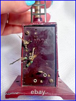 Vtg Pre War Lionel Standard Gauge No 91 Signals No 78 And Train Leaves Clock