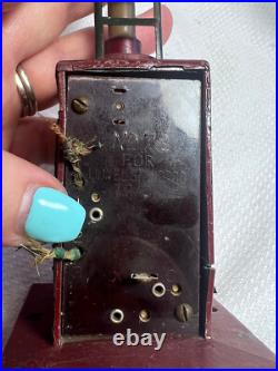 Vtg Pre War Lionel Standard Gauge No 91 Signals No 78 And Train Leaves Clock