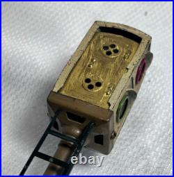 Vtg Pre War Lionel Standard Gauge No 91 Signals No 78 And Train Leaves Clock