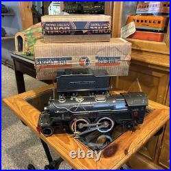 WowLionel Prewar Boxed 385E & 385W Late Gunmetal/Nickel